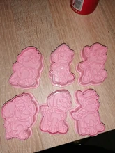 Truest-cortador de pata de Paw para pastel, conjunto de cortadores de galletas, molde de plástico 3D para hornear, herramientas de decoración