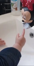 Disney Mickey Minnie extensor de dibujos animados de los niños de niño manija del fregadero bebé grifo del baño de los niños lavarse las manos de la herramienta
