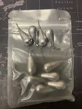 Thkfish-plomos de pesca de plomo, 3,5g, 5g, 7g, 10g, 14g, accesorios de pesca