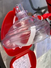 Profesional primera ayuda máscara para respiración CPR proteger los rescatistas la respiración Artificial reutilizables con una válvula herramientas