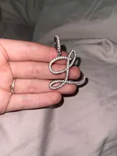 D & Z-collar con letras A-Z y circonita cúbica Iced Out, abalorio de Color dorado y plateado, estilo Hip Hop, Colgante para Nombre