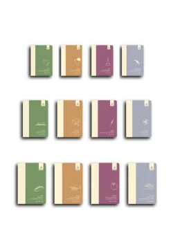 Concept Notebook - Organizer - Note (4xBig Size 96 Pages) + (4xMiddle Size 96 Pages) + (4xLittle Size 64) - (Set of Twelve)
Concept Notebook - Organizer - Note (4xBig Size 96 Pages) + (4xMiddle Size 96 Pages) + (4xLittle Size 64) - (Set of Twelve)