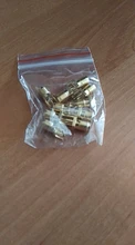 10 Uds 1,6mm SMA clavija soldadura hembra tuerca borde PCB Clip montaje recto oro plateado RF conector soldadura de receptáculo