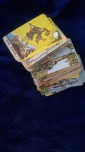 84 unids/set cartas del Tarot sin fronteras Smith juego de mesa de Tarot tarjetas inglés completo portátil amigo fiesta Mesa tarjetas de Juego de 4P