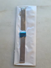 Correa de malla de acero para reloj de hombre y mujer, correa Milanesa De 12, 13, 14, 15, 16, 17, 18, 19, 20, 21, 22, 23 y 24mm