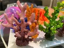 Aquarium-Decoration Fish-Aquatic-Ornament Fish-Tank-Landscape Resin Coral Cute 1pc Colorful