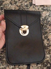 Cartera de bolsillo para exteriores para mujer, bolso cruzado decorativo con forma de corazón, pantalla táctil para teléfono móvil