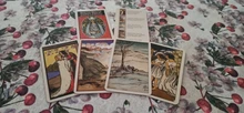 84 unids/set cartas del Tarot sin fronteras Smith juego de mesa de Tarot tarjetas inglés completo portátil amigo fiesta Mesa tarjetas de Juego de 4P