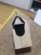 Gancho para colgar en la pared del marco de la imagen del espejo de la pintura al óleo, 25 uds., dorado, plateado, negro, triángulo, foto de trabajo artístico