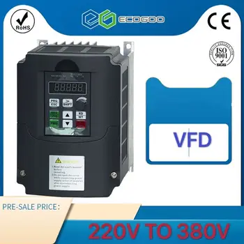4kw VFD step up voltage converter inverter 220v to 380v single phase 220V converter to three phase 380v AC power transformer 
4kw VFD step up voltage converter inverter 220v to 380v single phase 220V converter to three phase 380v AC power transformer