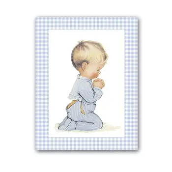 Cuadriman | Box Praying Child Small-Finish Canvas Vichy Celeste-23x30 cm
Cuadriman | Box Praying Child Small-Finish Canvas Vichy Celeste-23x30 cm