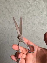 Tijeras grandes para cabello de 7,0 pulgadas, Japón, 440C, corte profesional de peluquería, salón de barbería, Tijeras de adelgazamiento, A0128G