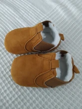 Zapatillas de cuna para bebé recién nacido, suela suave de cuero, leopardo, sólido, cálido, primeros pasos, 2018