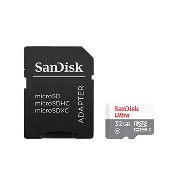 Micro SD card + Sandisk 32Gb UHS1 adapter computer memory cards
Micro SD card + Sandisk 32Gb UHS1 adapter computer memory cards