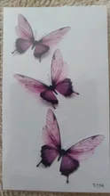Lamp Temporary-Tattoo-Sticker Watercolor Fake Tatoo Girl Cute Cartoon-Design Children