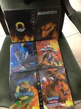 Carpeta de tarjetas de Pokemon, colección de tarjetas de Pokémon, álbum de tarjetas de juguete, manual de protección para tarjetas para Pokemon GX EX 30, 240 Uds.