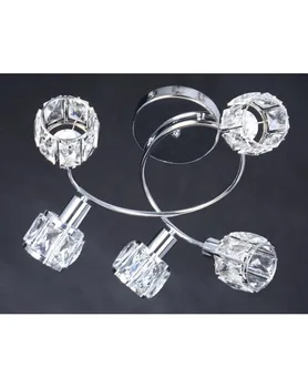 Ceiling lamp. PLAFON. LIGHT CEILING SPOTLIGHT. METAL AND CRYSTAL. CHROME COLOR AND CLEAR GLASS. LIGHT E14 Ref. 73392-5 CH
Ceiling lamp. PLAFON. LIGHT CEILING SPOTLIGHT. METAL AND CRYSTAL. CHROME COLOR AND CLEAR GLASS. LIGHT E14 Ref. 73392-5 CH