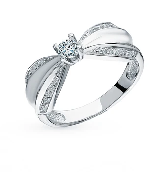 Gold ring "diamonds of Yakutia" sunlight sample 585
Gold ring "diamonds of Yakutia" sunlight sample 585