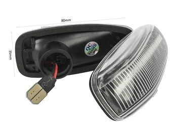 Dynamic transparent lens Kit arrow Side Led Side Marker Mercedes Benz W210 W202 W208 R170 W638 OEM 2108200921
Dynamic transparent lens Kit arrow Side Led Side Marker Mercedes Benz W210 W202 W208 R170 W638 OEM 2108200921