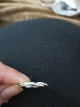 IPARAM-anillo trenzado con forma de cáñamo de cuerda para mujer, sortija, Circonia cúbica, Zirconia, circonita, zirconita, Color dorado y plateado