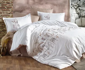 Satin Multicolored 100% Cotton Embroidery Double King Queen Duvet Cover Set MİMOZA V1 BEJ
Satin Multicolored 100% Cotton Embroidery Double King Queen Duvet Cover Set MİMOZA V1 BEJ