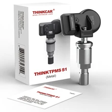 THINKCAR TPMS S1 Sensor Programmer Replacement for OEM Sensors 315MHz&433MHZ Tire Pressure Unlimited Programming for All Cars
THINKCAR TPMS S1 Sensor Programmer Replacement for OEM Sensors 315MHz&433MHZ Tire Pressure Unlimited Programming for All Cars
