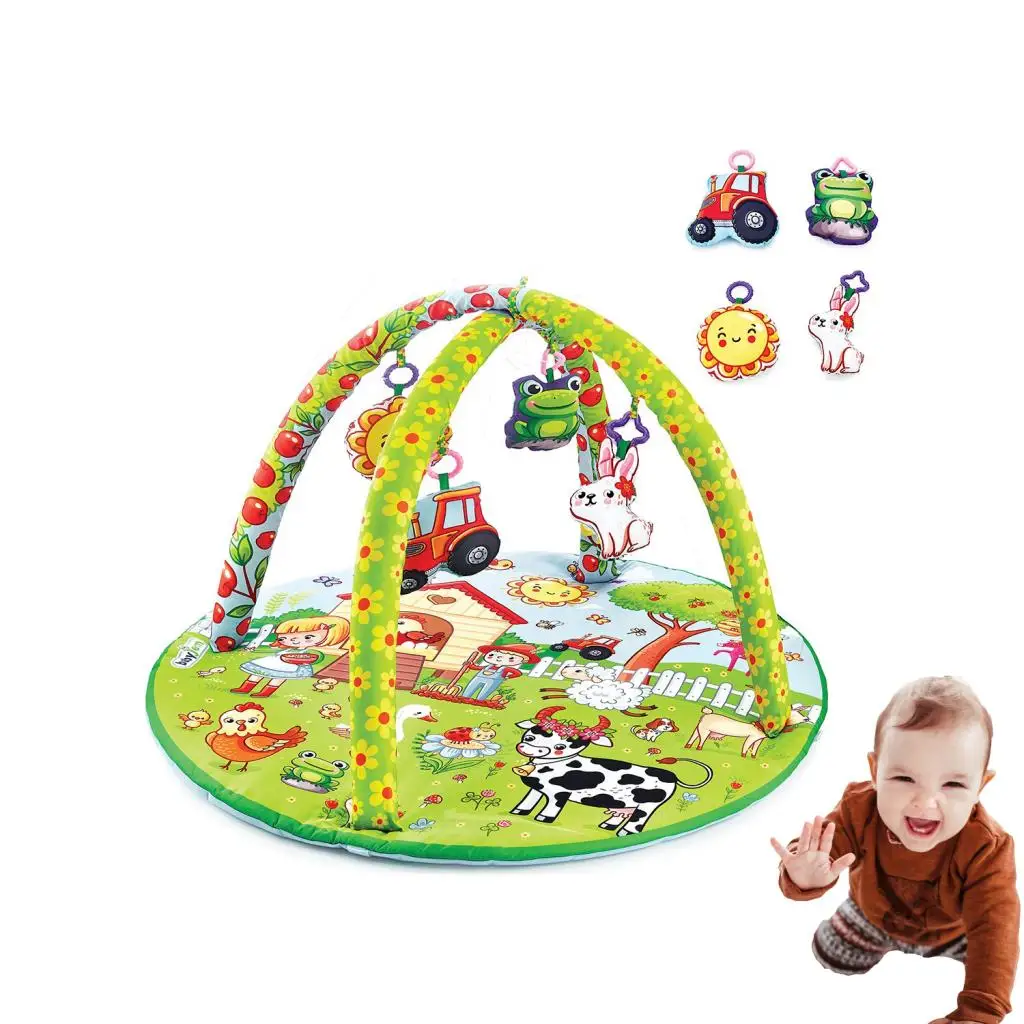 Babyjem Gaming Mat, with Toy, Zoo Design, Baby Play Mat, Activity Area, Soft, cute Design, Color, Fun and Tutorial
Babyjem Gaming Mat, with Toy, Zoo Design, Baby Play Mat, Activity Area, Soft, cute Design, Color, Fun and Tutorial