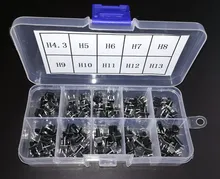 Tactile Switch-Kit Push-Button Arduino for Ezusin10-Models Height:4.3 5--13mm Dip-4p