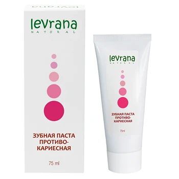 Cosmetics, genuine cosmetics, Levrana, Леврана, toothpaste, NTP10, toothpaste "Противокариесная", 75 ml
Cosmetics, genuine cosmetics, Levrana, Леврана, toothpaste, NTP10, toothpaste "Противокариесная", 75 ml