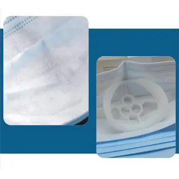 3D Disposable Mask Holder Artifact Stent Inner Support Breathing Skin-Friendly Non-Stick Lipstick Support Frame
3D Disposable Mask Holder Artifact Stent Inner Support Breathing Skin-Friendly Non-Stick Lipstick Support Frame