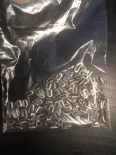 Tapón de hueso de acero inoxidable para ropa interior, 100 Uds., venta al por mayor, 4/5mm