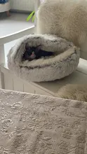 Dog Bed Nest Sofa-Cushion Cat-Bed-House Puppies Donut-Cave-Cuddler Warm-Sleeping-Bag