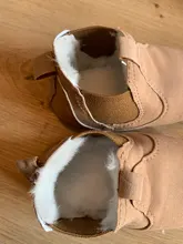 Zapatillas de cuna para bebé recién nacido, suela suave de cuero, leopardo, sólido, cálido, primeros pasos, 2018