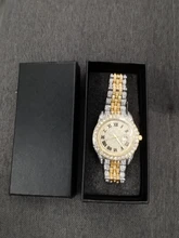 ALLICEONYOU-relojes de circonia cúbica, pulsera de diamantes de alta calidad, de acero inoxidable, Color oro nuevo y plateado, a la moda, Hip Hop, para regalo