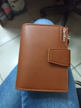 Cartera corta de Color liso con cremallera para mujer, monedero pequeño de cuero, Mini cartera de mano con cierre