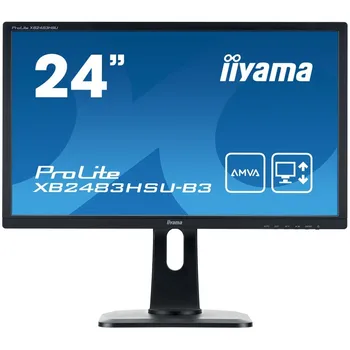 

Iiyama ProLite XB2483HSU-B3 LED display 60,5 cm (23.8 ") 1920x1080 pixels Full HD flat matte black