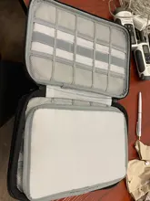 Caja organizadora de relojes de viaje con 18 ranuras para Apple Watch, caja de almacenamiento de correa de reloj, doble capa
