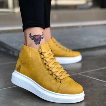 BA0032 BOA Laced Snekaers Yellow High Bottom Half Ankle Boot. Van, chaussure, air, para, flip, cover, lace, shoelaces, loafer
BA0032 BOA Laced Snekaers Yellow High Bottom Half Ankle Boot. Van, chaussure, air, para, flip, cover, lace, shoelaces, loafer