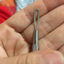 Extractor de espinillas para el cuidado de la piel, tratamiento de imperfecciones de granos, acero inoxidable, limpieza de acné, herramienta de maquillaje de agujas