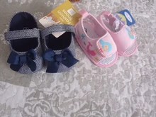 Zapatos de cuna para niño niña recién nacido, zapatillas de suela para bebés con lazo suave, bonitos zapatos de lona para primeros pasos de 0 a 18M, 2019