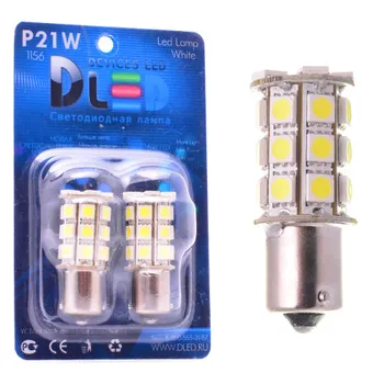 1pcs LED Car Lamp 1156 - P21W - S25 - BA15s - 27 SMD 5050
1pcs LED Car Lamp 1156 - P21W - S25 - BA15s - 27 SMD 5050
