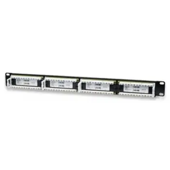 24-port UTP Category 6 Patch Panel WP WPC-PAN-6U-24 19" 
24-port UTP Category 6 Patch Panel WP WPC-PAN-6U-24 19"