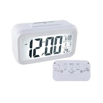 Alarm clock digital clock large screen LED 12/24 b 6484 
Alarm clock digital clock large screen LED 12/24 b 6484