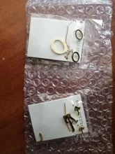 SMJEL A-Z collar con letras corazón pequeño inicial Collar para mujeres niñas niños joyería personalizada 26 carta Collier Pendientes de botón Pendientes