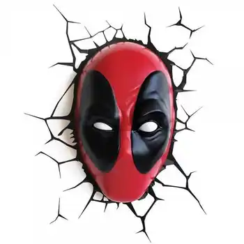 Marvel 3D LED Deadpool lamp
Marvel 3D LED Deadpool lamp