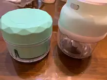 Mini picadora eléctrica USB para alimentos, ajo, verduras, trituradora, prensa para nueces, carne, fruta, cebolla, procesador de Mezclador de alimentos, picadora de carne