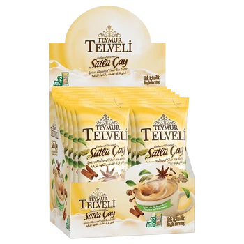 TELVELI Milk Tea with Spicies 10 pcs Delicious Quick Milky Tea for Office Made in Turkey
TELVELI Milk Tea with Spicies 10 pcs Delicious Quick Milky Tea for Office Made in Turkey