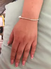 Básicos de cadena de serpiente oculta cierre para las pulseras del encanto de la fabricación de la joyería DIY finas pulseras para las mujeres accesorios regalo