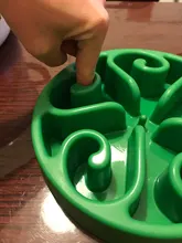 Plato de comida lenta para perros y gatos, plato de comida para prevenir la obesidad, antichoques, saludable