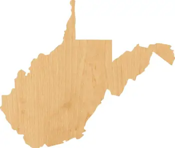 West Virginia Wooden Laser Cut Out Shape - Great for Crafting - Hobbyist - D.I.Y. Projects 
West Virginia Wooden Laser Cut Out Shape - Great for Crafting - Hobbyist - D.I.Y. Projects